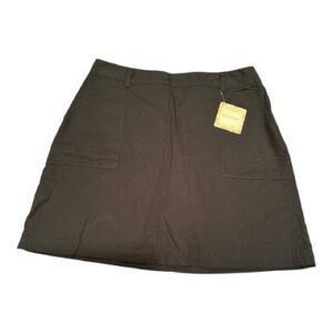 Dockers Black Skort